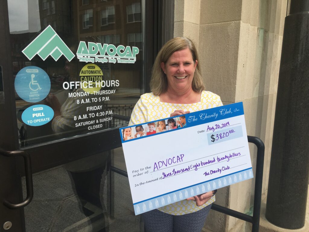 Milk donation to Advocap